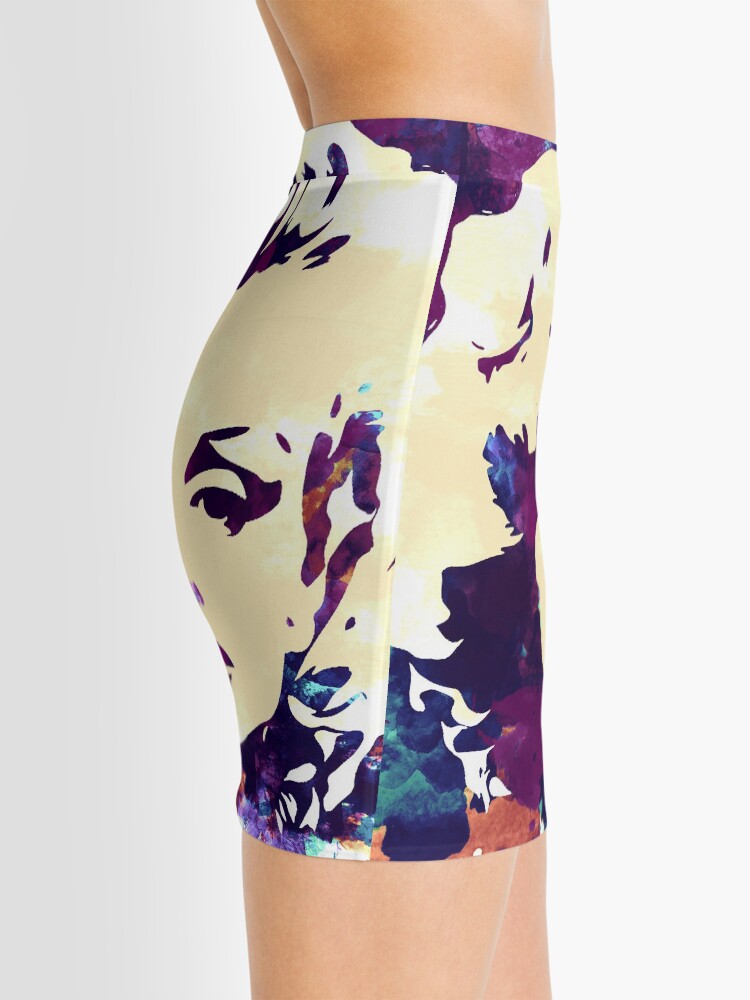 Alternate view of Marilyn Monroe purple colour Mini Skirt