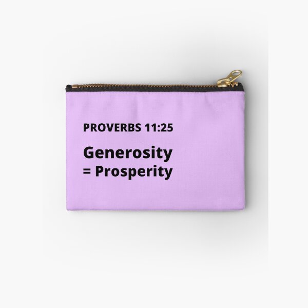 Item preview, Proverbs 11:25 Generosity = Prosperity designed and sold by MGonline.