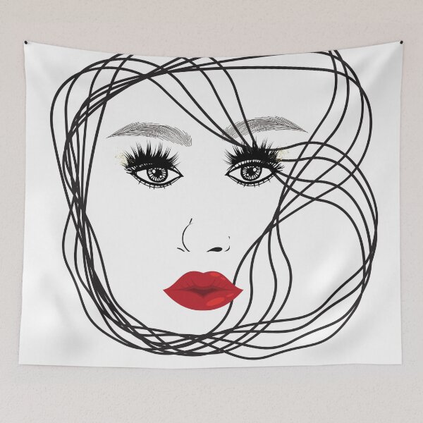 Item preview, Woman face designed and sold by nisscreations.