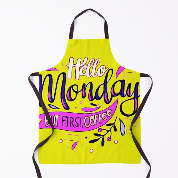 Item preview, Hello monday but first coffee designed and sold by Puppy Paws.