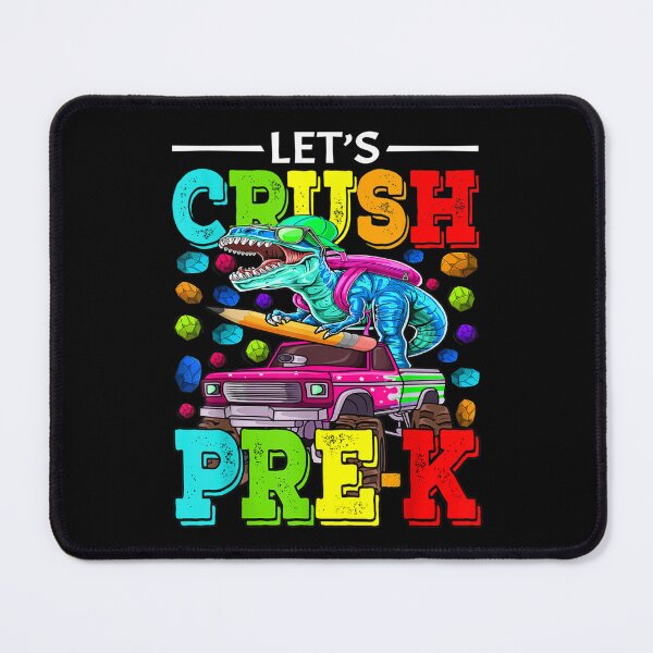 Item preview, Let's Crush Pre K Monster Truck Dinosaur Boys Kids designed and sold by charalphe.