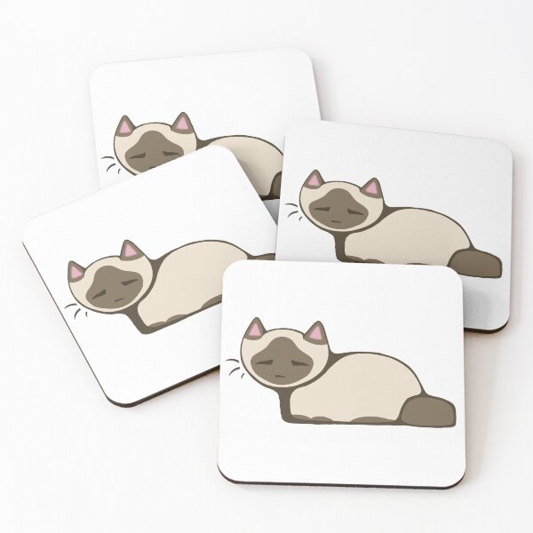 Item preview, Sleepy Simease Cat designed and sold by Zykonna.