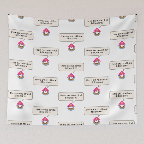 Item preview, eat the rich penguin   designed and sold by DigitalArts365.