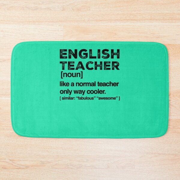 Aperçu de l'œuvre Professeur D&X27;Anglais Définition Profession Titre Du Poste Cadeau Drôle créée et vendue par ManonAubry.