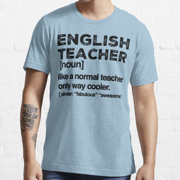 Prof d'anglais professeur cadeau humour homme' T-shirt Homme