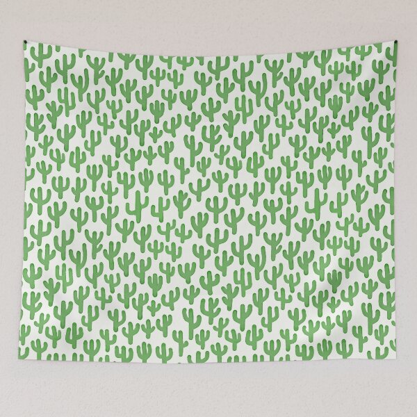 Item preview, Watercolour Cactus Pattern - Green designed and sold by Artberry.