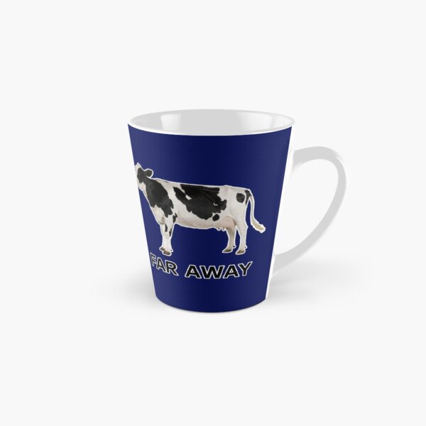 Small. Far away. Tall Mug