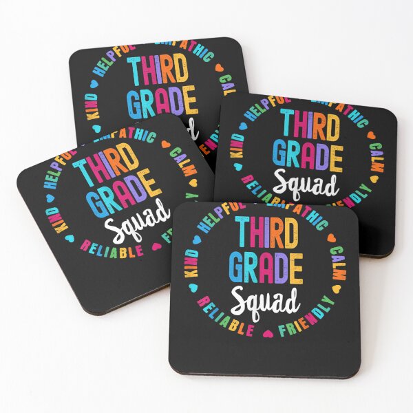 Item preview, Team 3rd Third Grade Squad Students Teacher Back To School  designed and sold by charalphe.