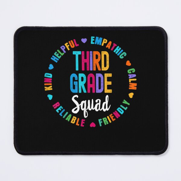 Item preview, Team 3rd Third Grade Squad Students Teacher Back To School  designed and sold by charalphe.