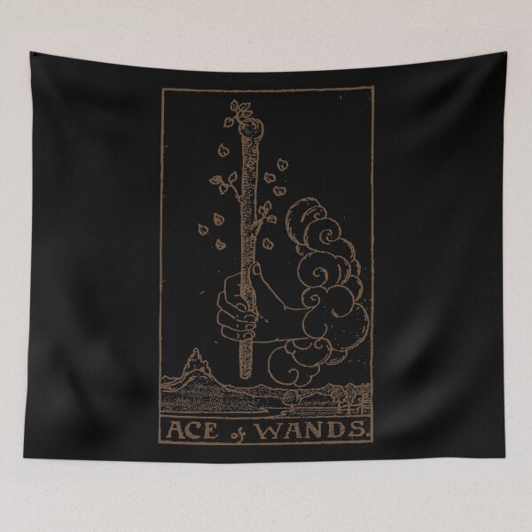 Item preview, Ace of Wands designed and sold by EsotericExposal.