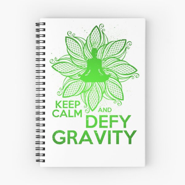 Item preview, Keep Calm And Defy Gravity Art Design designed and sold by Panda Branda.