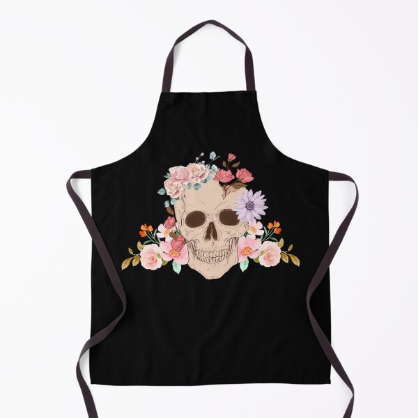 Item preview, Floral Skull For Halloween and Dia de Muertos designed and sold by appareltolove.