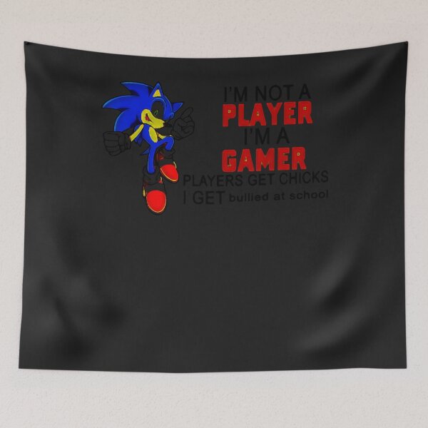 Item preview, Im not a player Im a gamer players get chicks  designed and sold by MELJOSEBASTIAN.