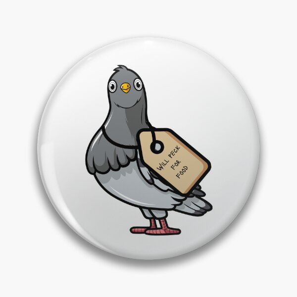 Item preview, Will Peck for Food - Pigeon - Applied Behavior Analysis - ABA - Behavioral therapy designed and sold by Ausome  Behavior.