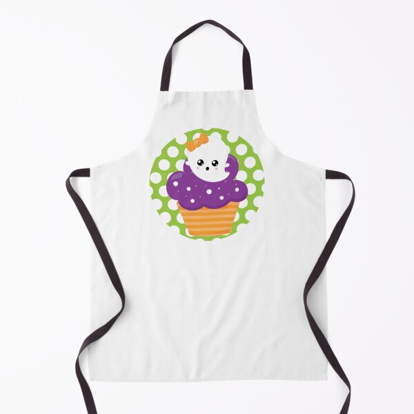 Item preview, Halloween Ghost Cupcake - Kawaii, Cute designed and sold by PirateAvocado.