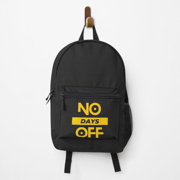Item preview, NO. DAYS. OFF. - Hustle Hard designed and sold by HoodlumDesign.