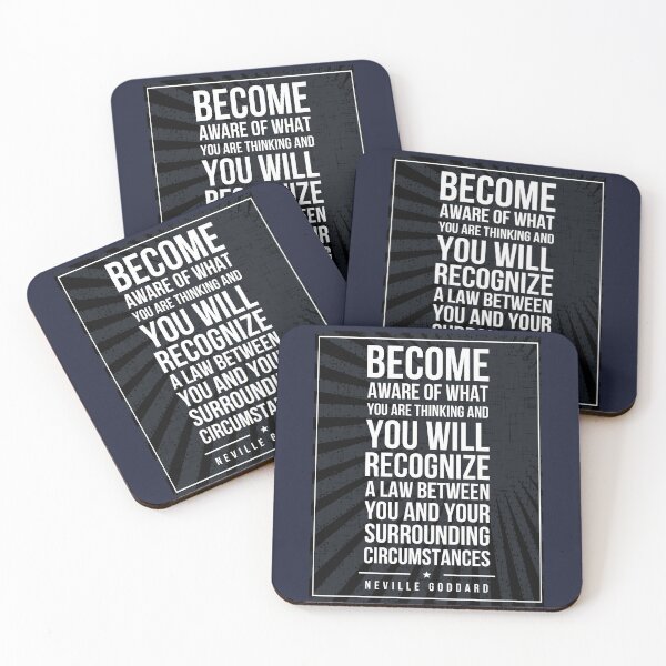 Item preview, Neville Goddard quote Subway style (white text on black) designed and sold by Dpe1974.