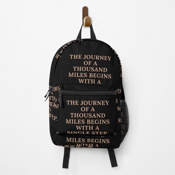Item preview, the journey of a thousand miles begins with a single step designed and sold by Pride-Casuals.