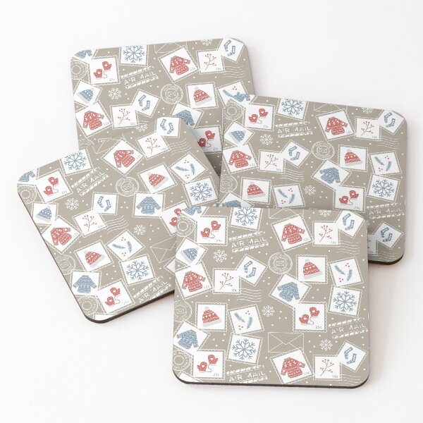 Item preview, Christmas Mail in Dusty  designed and sold by KathrinLegg.