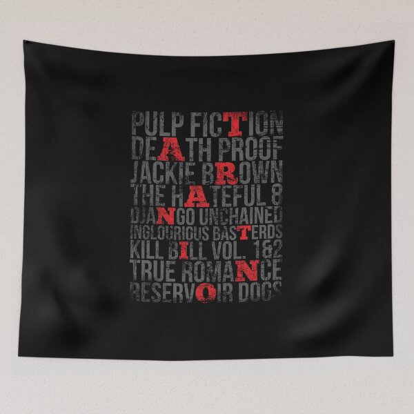 Item preview, QUENTIN TARANTINO MOVIES VINTAGE GRUNGE STYLE designed and sold by DRgrfx.