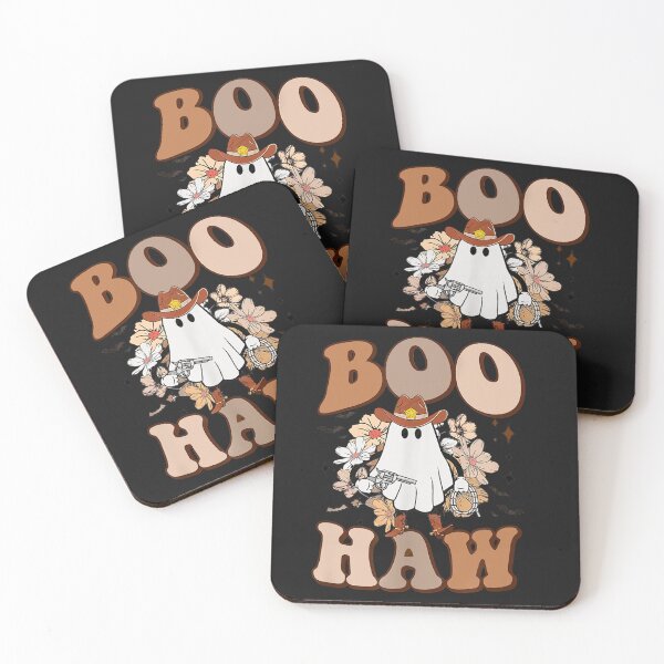 Item preview, Halloween Boo Haw Ghost Funny Cowboy Cowgirl Western designed and sold by NaomiTankersly.