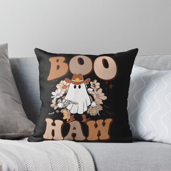 Item preview, Halloween Boo Haw Ghost Funny Cowboy Cowgirl Western designed and sold by NaomiTankersly.