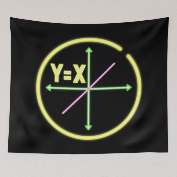 Item preview, Linear Equation X=Y Algebra designed and sold by piedaydesigns.