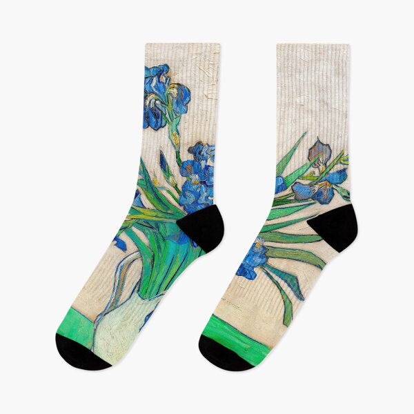 Item preview, Irises (White Vase) - Vincent van Gogh designed and sold by SimpleJoyStyle.