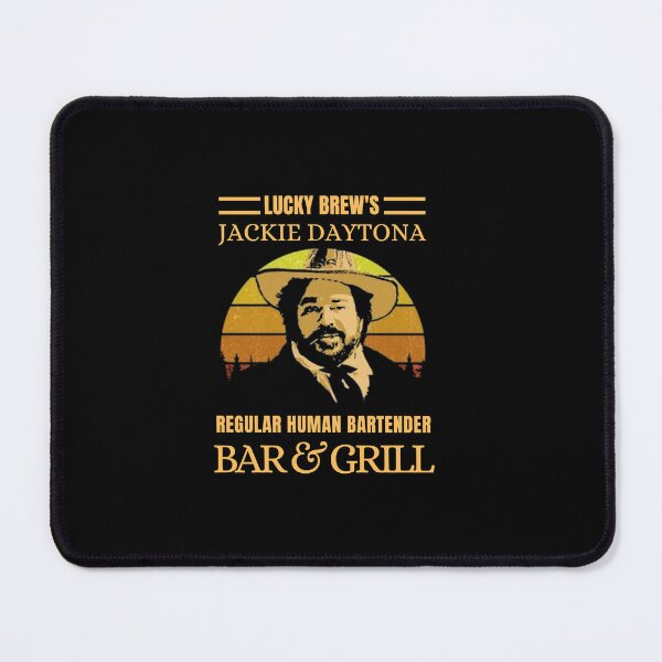Item preview, Lucky Brews Jackie Daytona Regular Human Bartender Bar And Grill Vintage Retro designed and sold by NadyaGarcia.