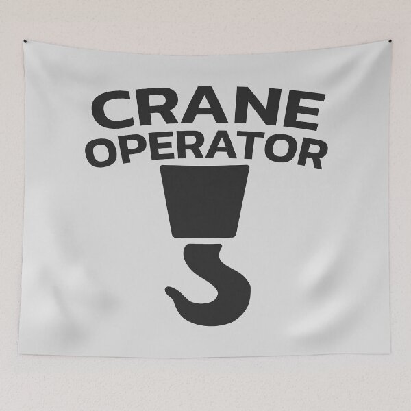 Item preview, Crane Operator Hook (Crest-LG) designed and sold by OESwag.