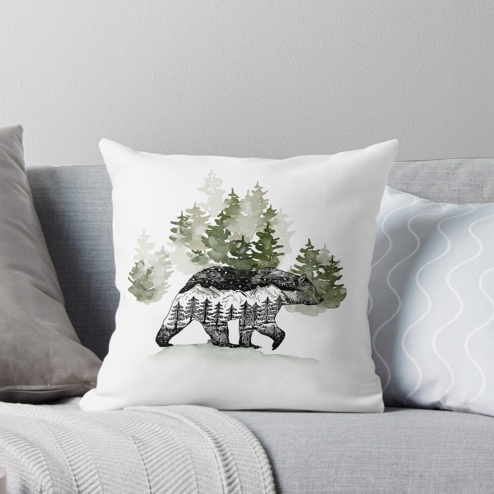 Item preview, Throw Pillow designed and sold by RiVeTILL.