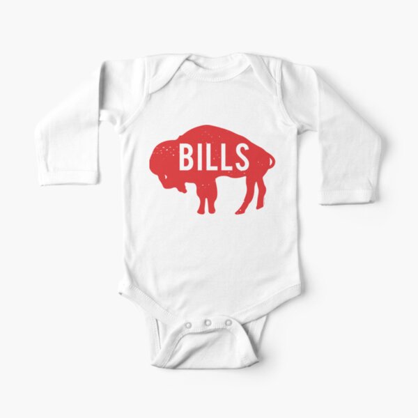 Bills - Vintage Buffalo (Red) Baby One-Piece for Sale by GeovanyHill