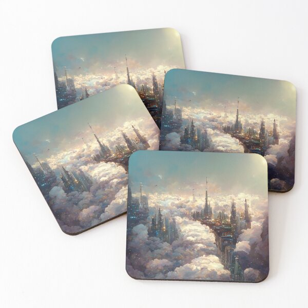 Item preview, Skyline City Digital Painting designed and sold by RadicalWombat.