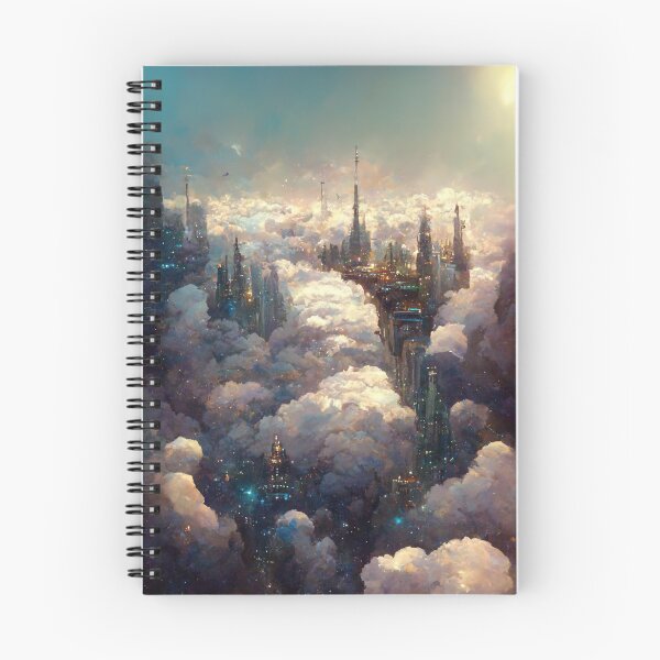 Aperçu de l'œuvre Peinture numérique Skyline City créée et vendue par RadicalWombat.