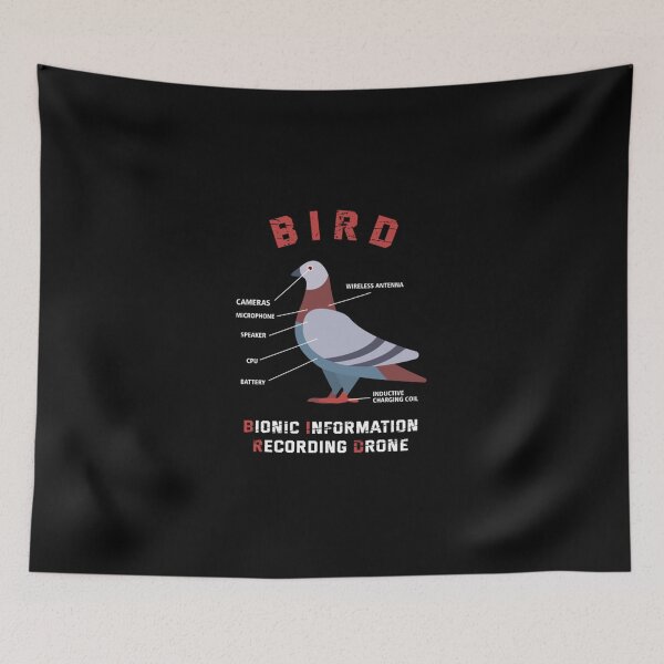 Item preview, Birds Aren't Real, If It Flies It Spies Vintage Cool designed and sold by GeovanyHill.