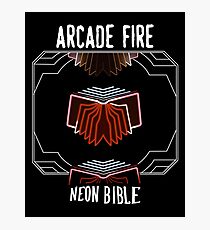 Arcade Fire - Neon Bible Photographic Print
