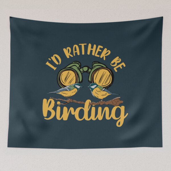 Item preview, Bird Watching Birding Id Rather Be Birding designed and sold by Jessigurumi.