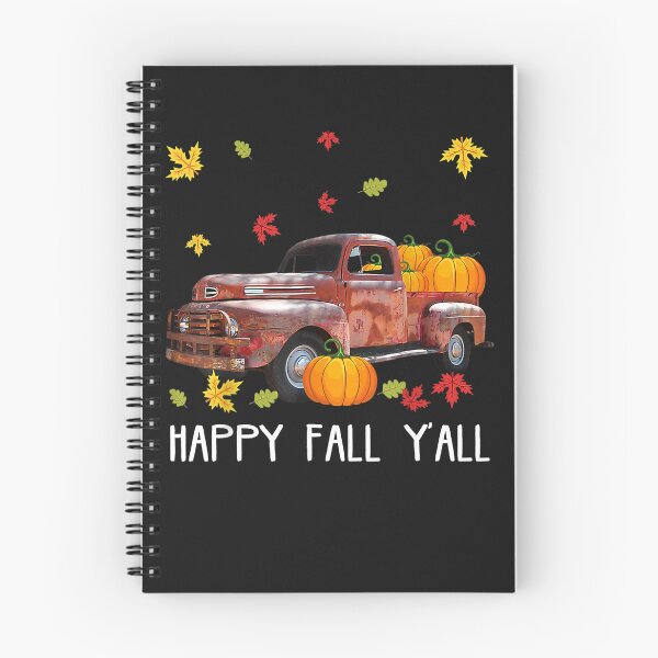 Item preview, Happy Fall Y'All Pumpkin Old Truck Autumn Season Givethanks designed and sold by NaomiTankersly.