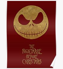 The Nightmare of Jacks Face Poster