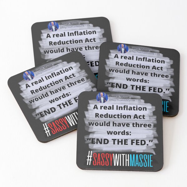 Item preview, "End the FED" - #SassieWithMassie Tweet - Congressman Thomas Massie designed and sold by v3services.