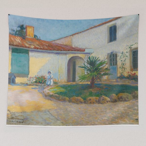 Item preview, Paul Madeline - The Artist's Daughter In The Garden At Taillebourg designed and sold by TeeARTHY.