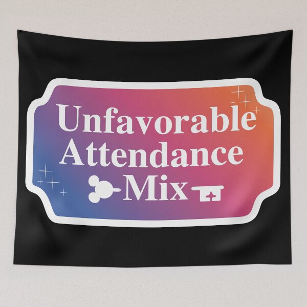 Item preview, Unfavorable Attendance Mix designed and sold by TaraGbear.