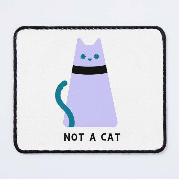 Item preview, purple not a cat designed and sold by CreativeDelco.