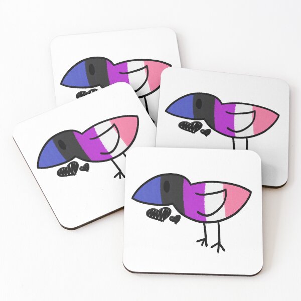 Item preview, Genderfluid Lil Duckie designed and sold by luvly-bejeweled-pigeon.