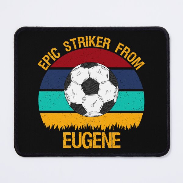 Item preview, Epic Striker From Eugene Vintage Soccer Sticker designed and sold by palicia9x.
