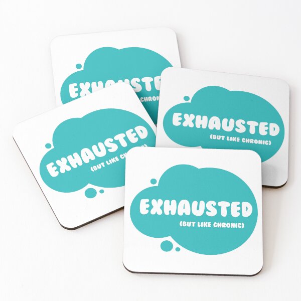 Item preview, Exhausted (But Like Chronic) designed and sold by JaxNaBox.