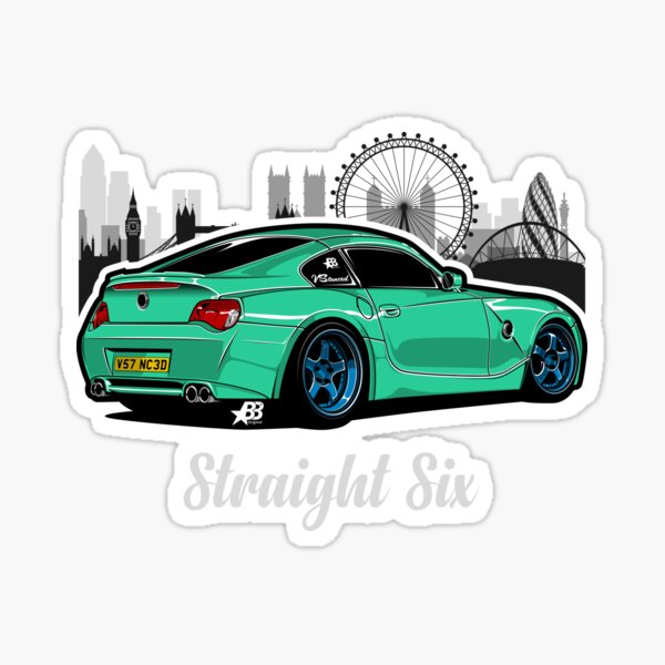 Straight Six V6 Sticker