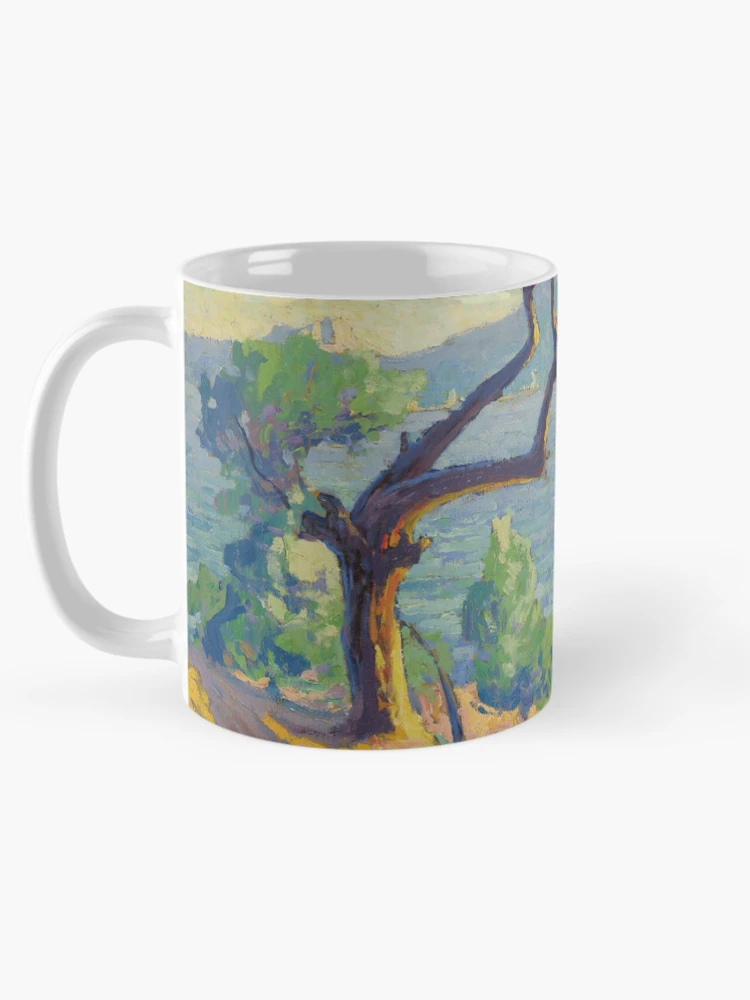 Aperçu 5 sur 6. Mug à café avec l'œuvre Paul Madeline - Les Roches Rouges créée et vendue par TeeARTHY.