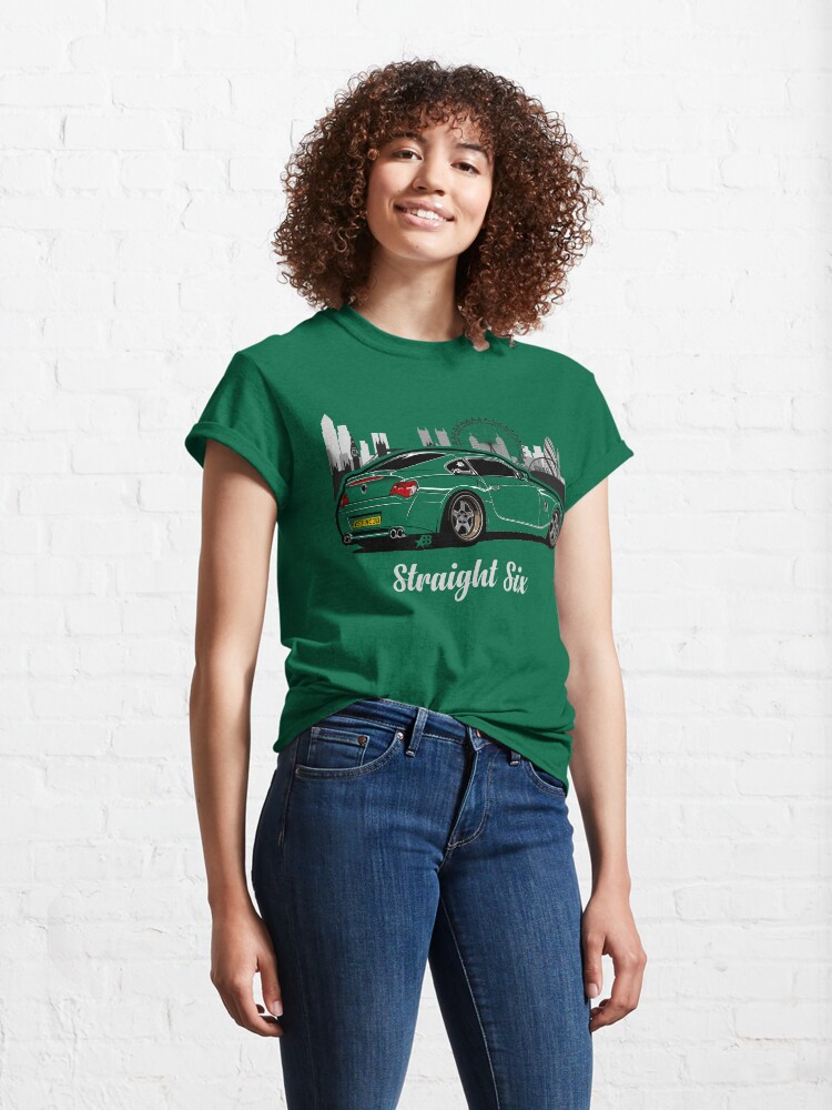 Alternate view of Straight Six Selectable Color V1 Classic T-Shirt