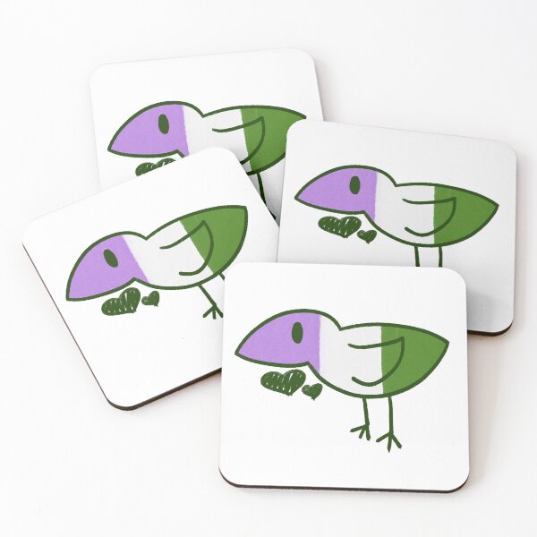 Item preview, Genderqueer Lil Duckie designed and sold by luvly-bejeweled-pigeon.